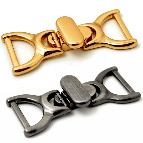 Metal Closure Buckle, Metal Clasps for  handbag, shoes, fashion accessories, 1 Set, TR-11147