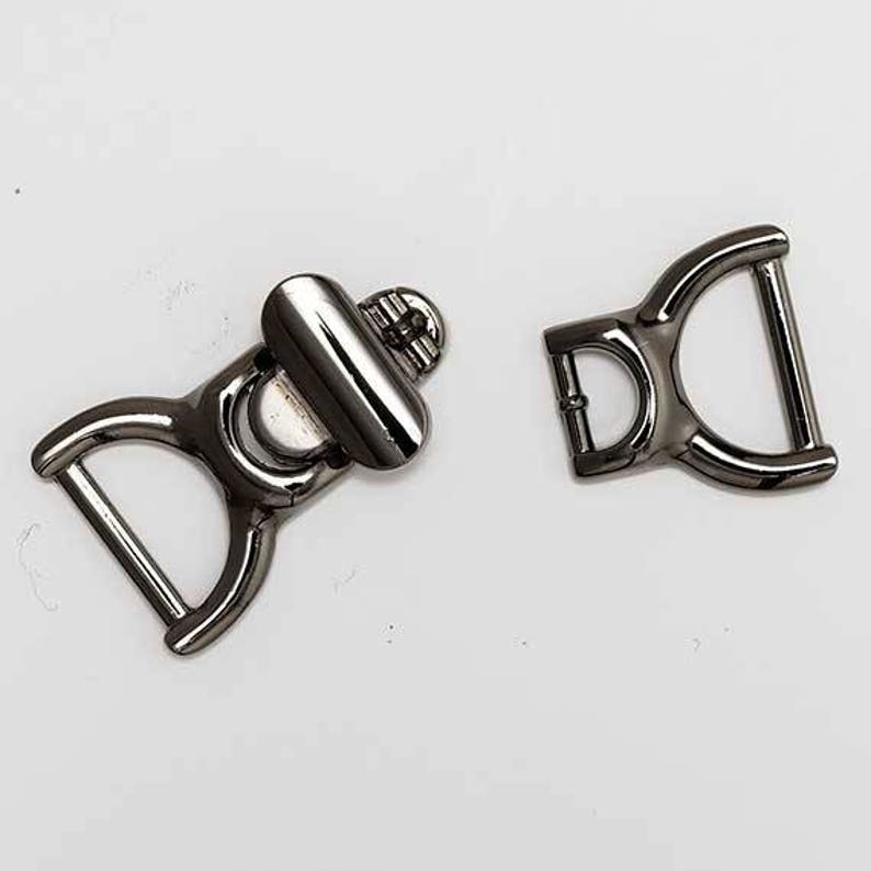 Metal Closure Buckle, Metal Clasps for handbag, shoes, fashion accessories, 1 Set, TR-11147 image 6