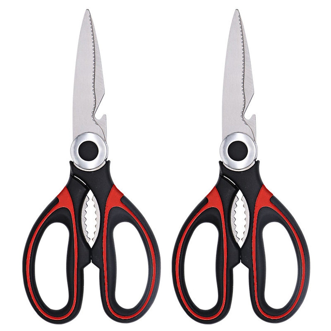 Ultra Sharp Multi Purpose Stainless Steel Kitchen Scissors Premium Hea –