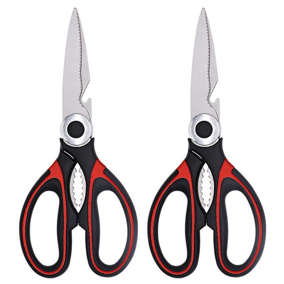 Ultra Sharp Multi Purpose Stainless Steel Kitchen Scissors Premium Hea –