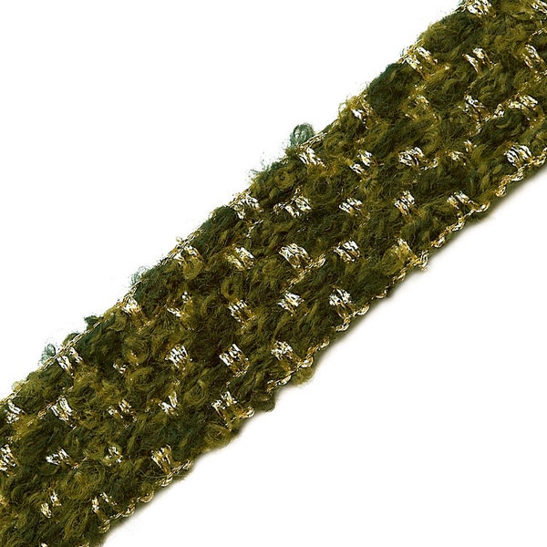 1" Mohair Trim by 1 Yard, 3 colors, PAS-7985