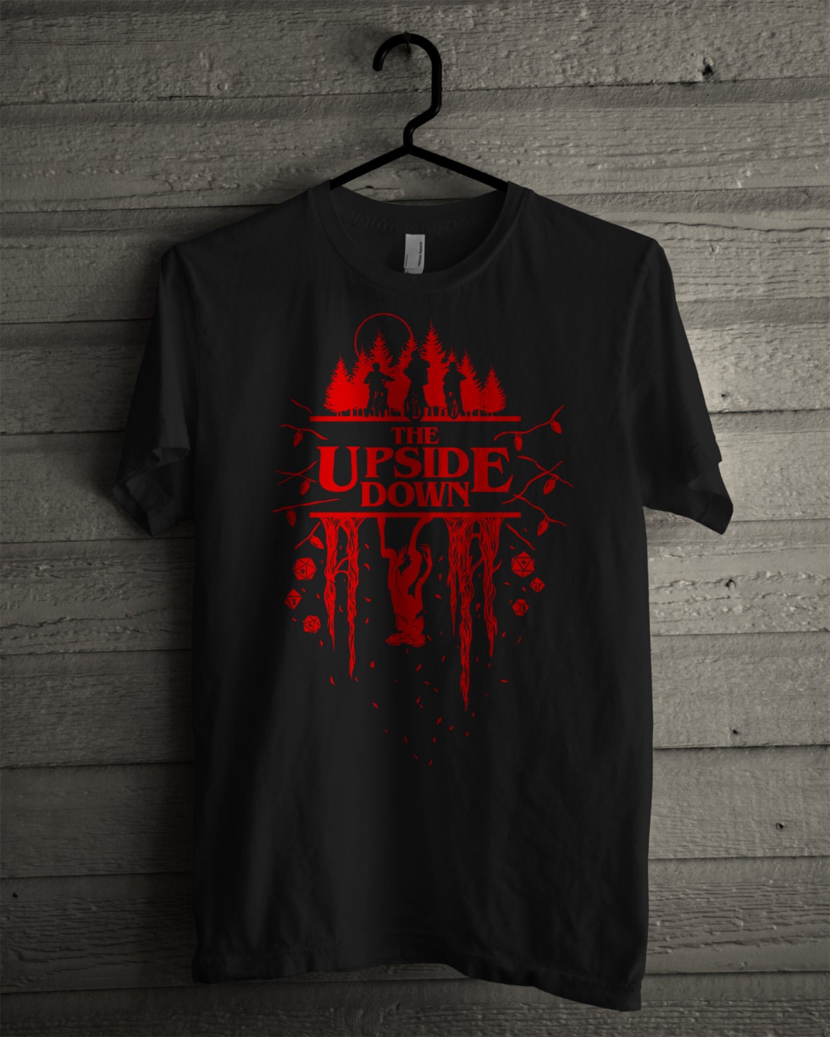 Stranger Things Shirt the Upside Down 
