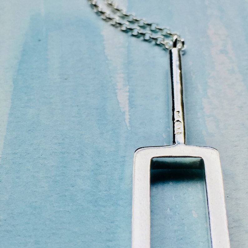 Sterling Silver Real Tuning Fork Necklace Sterling Silver Etsy UK