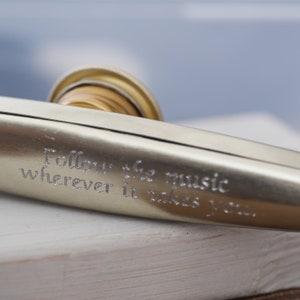 Personalised Kazoo Custom musician gift Zapf Chancery