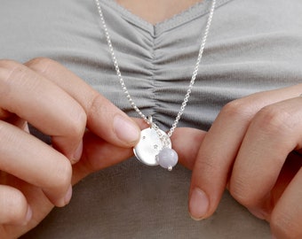 Personalised Sterling Silver Constellation Necklace - Zodiac Necklace