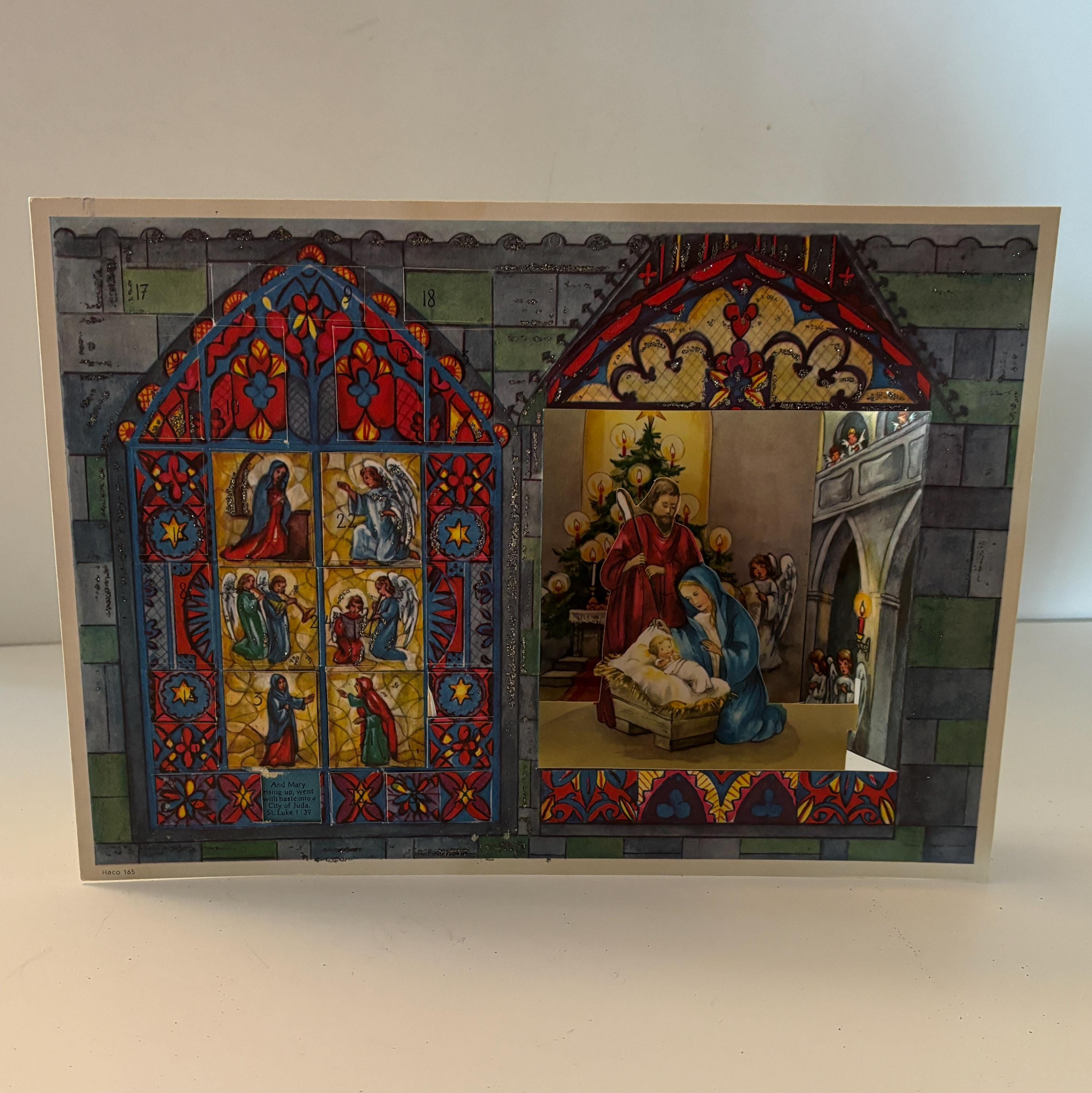 Vintage Advent Pop Up - Etsy