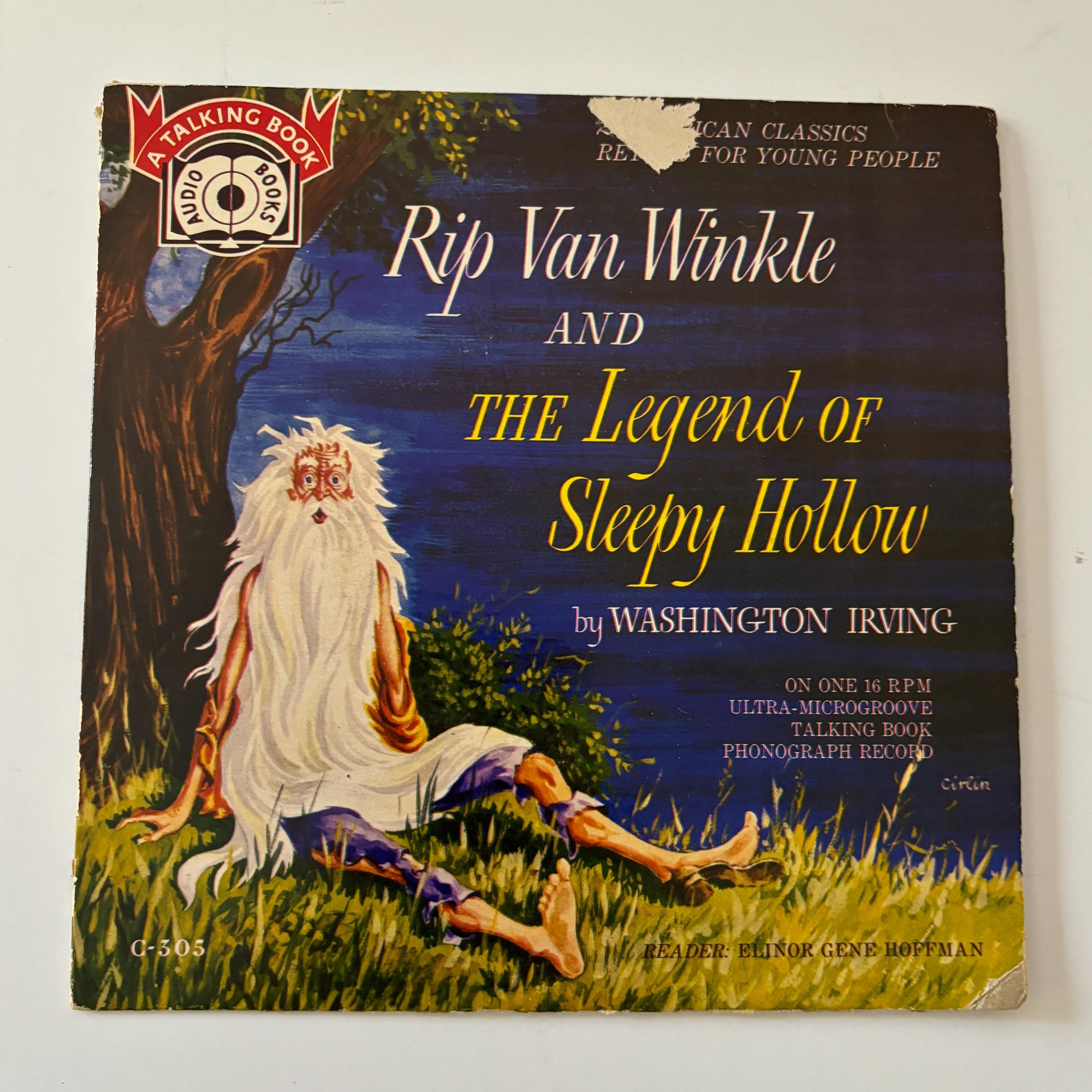 Vintage Rip Van Winkle and the Legend of Sleepy Hollow by