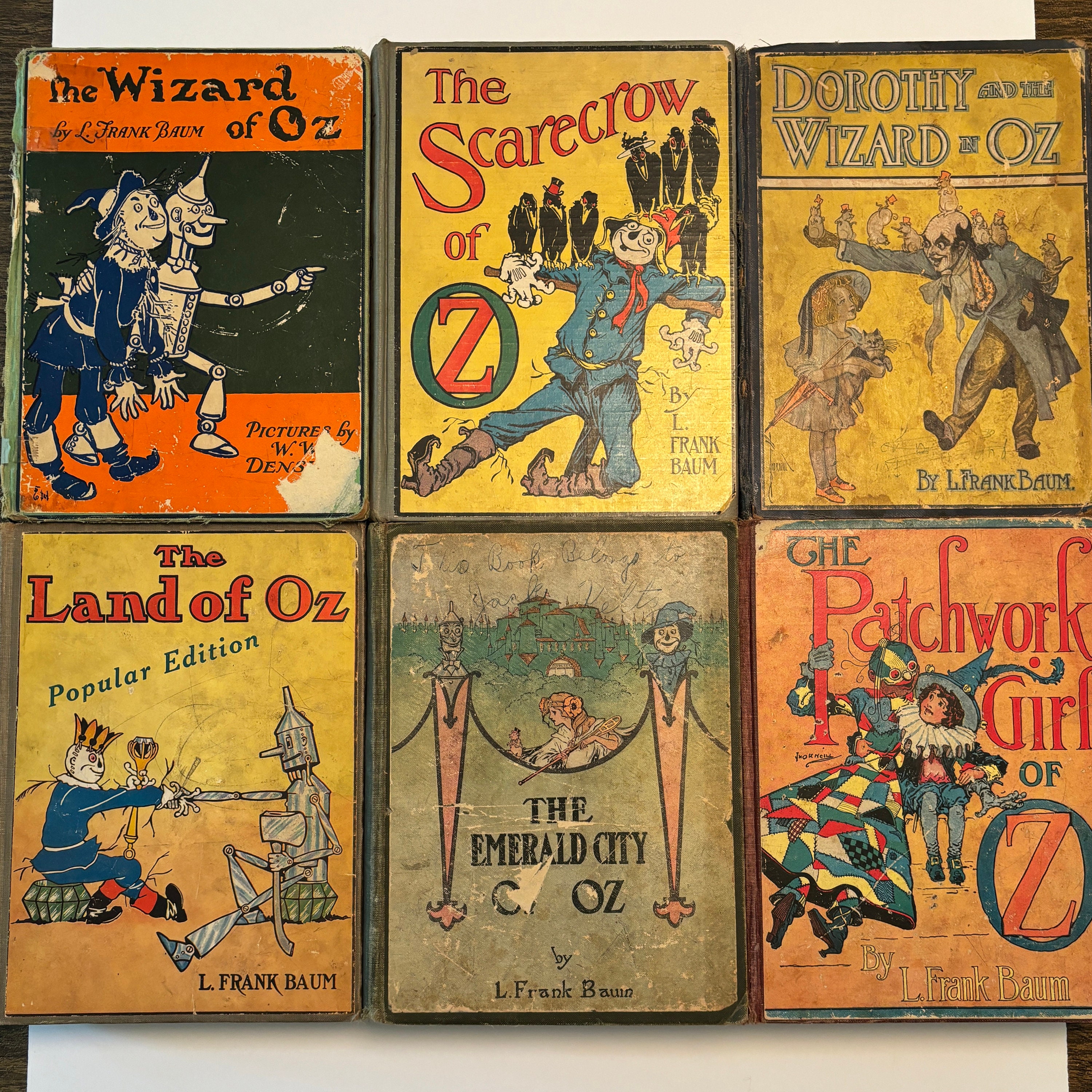 アレックスシリーズ アンソニー.ホロヴィッツ6冊セット Rare Antique Book Set: 6 Rare Wizard of Oz Books - Early