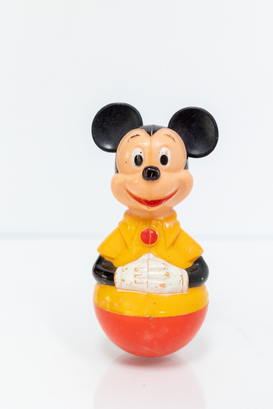 Vintage 1970s Mickey Mouse Roly Poly - Walt Disney Productions, Made in ...