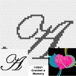 CROCHET MONOGRAM PATTERN Personalized Home Decor Letter Throw Pillow Pattern Home Gift Housewarming Gift Wedding Monogram Crochet Gift Idea