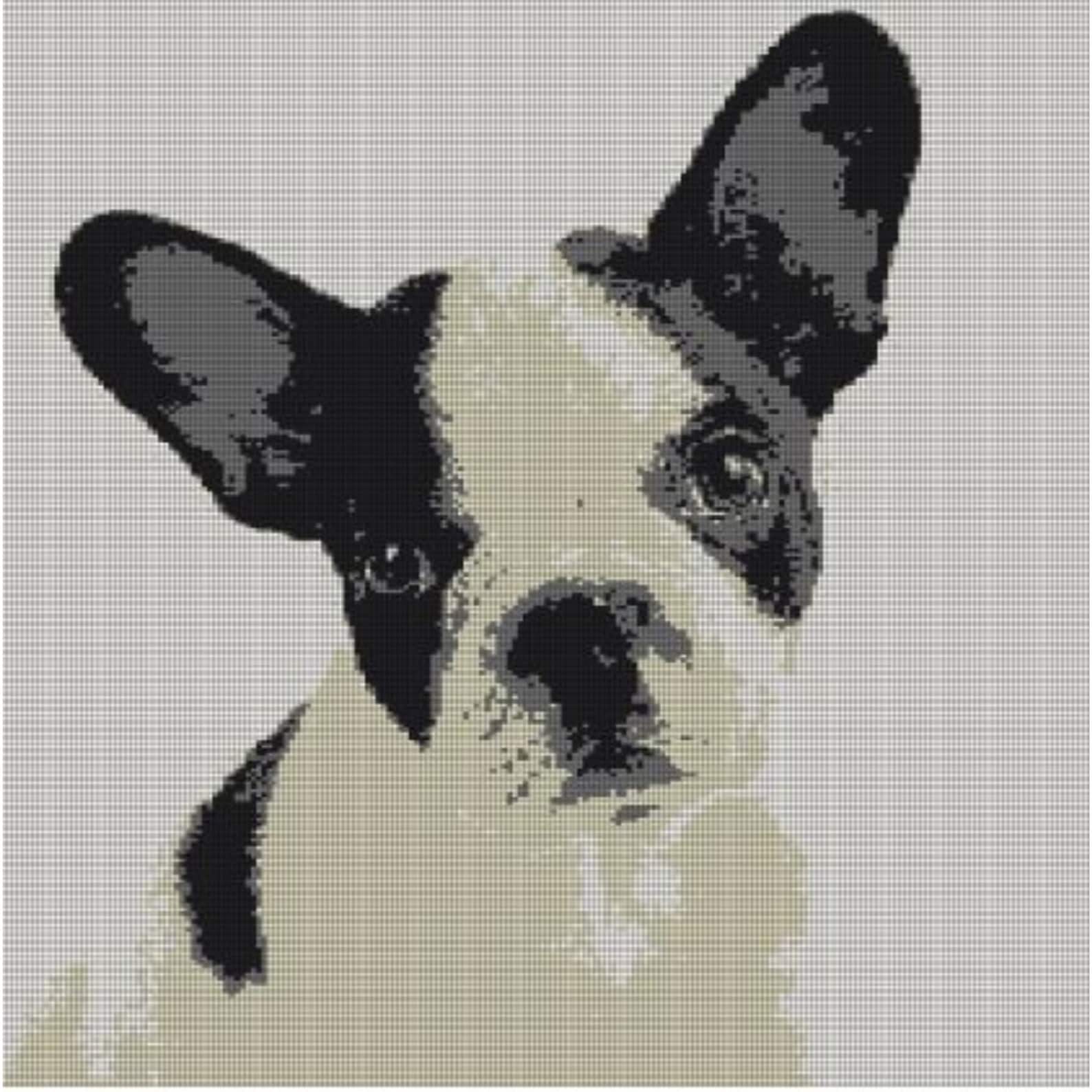 Custom Dog Portrait Crochet Pattern: Personalized Pet Graphgan (PDF ...