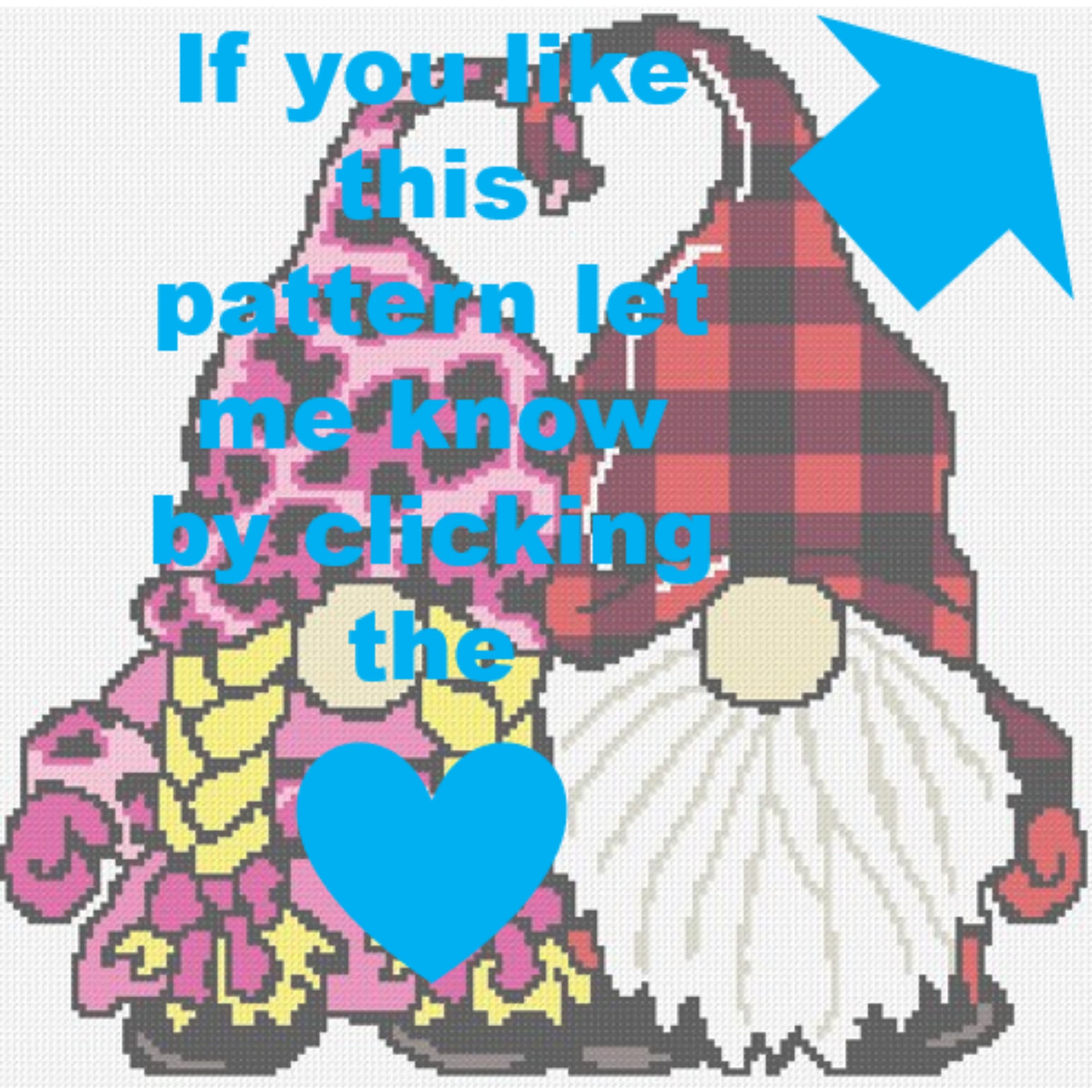 C2C CROCHET GNOME GRAPHGAN Blanket Pattern Cute Gnome Love Etsy