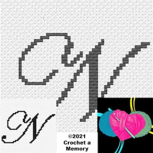 CROCHET MONOGRAM PATTERN Personalized Home Decor Letter Throw Pillow Pattern Home Gift Housewarming Gift Wedding Monogram Crochet Gift Idea