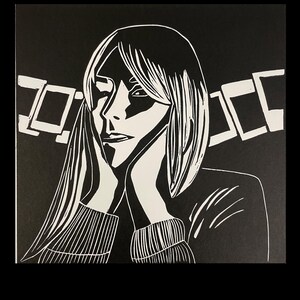 Portrait of artist