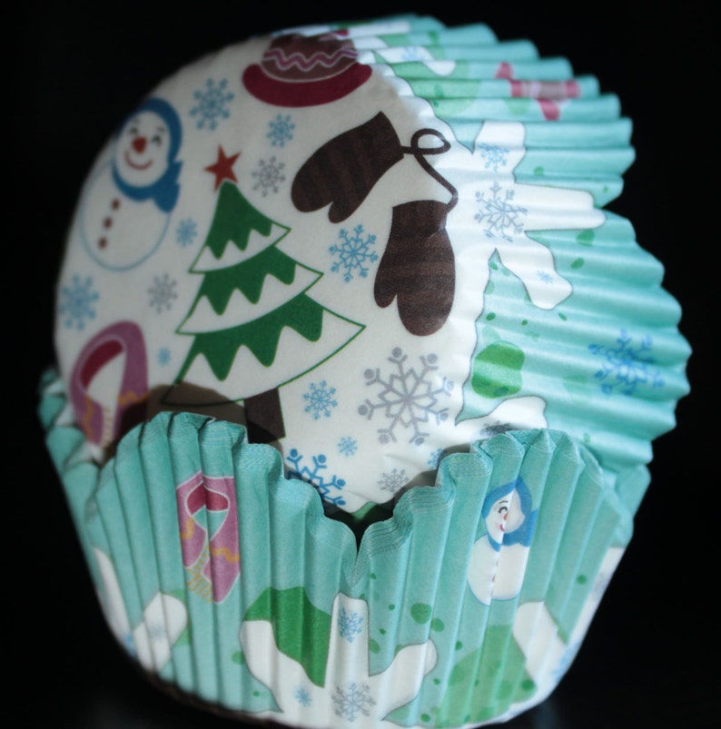 Christmas Tree Cupcake Liners Etsy