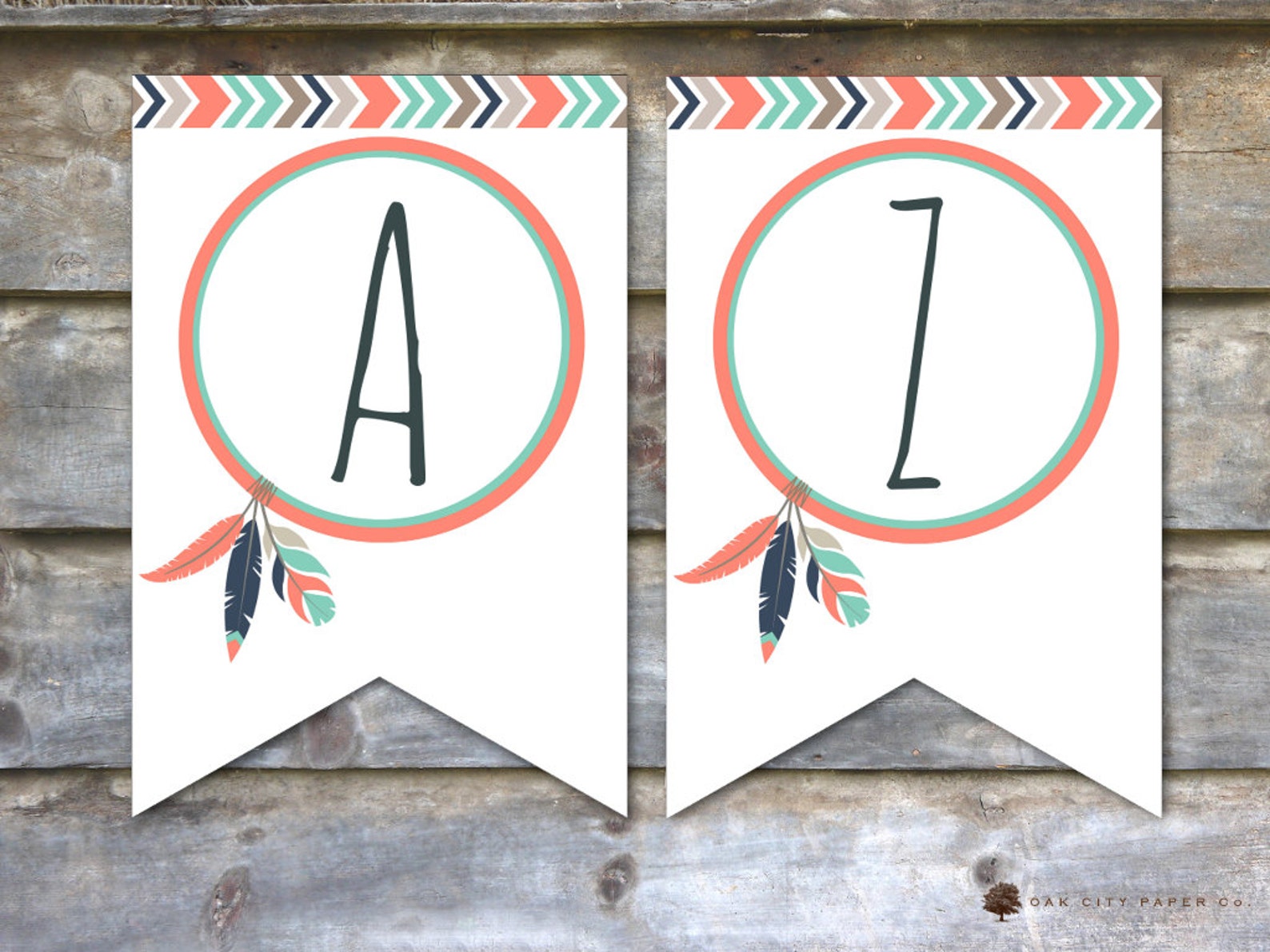 Tribal Baby Shower Decorations Tribal Baby Shower Flags - Etsy