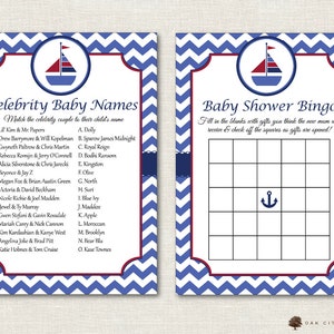 Nautical Baby Shower Games - Nautical Shower Games, Beach Baby Shower ...