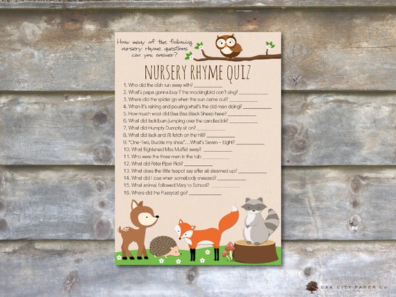 Comptine Quiz Baby Shower Bebe Animaux Bois Comptine Bebe Etsy Comptine Quiz Baby Shower Bebe Animaux Bois Comptine Bebe Etsy