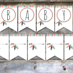 Tribal Baby Shower Party Package Tribal Animal Baby Shower Package ...
