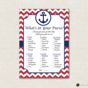 Nautical Baby Shower Games Nautical Shower Games, Beach Baby Shower Games, Sailor Baby Shower Games, Anchor Baby Shower, Beach Baby Games image 5