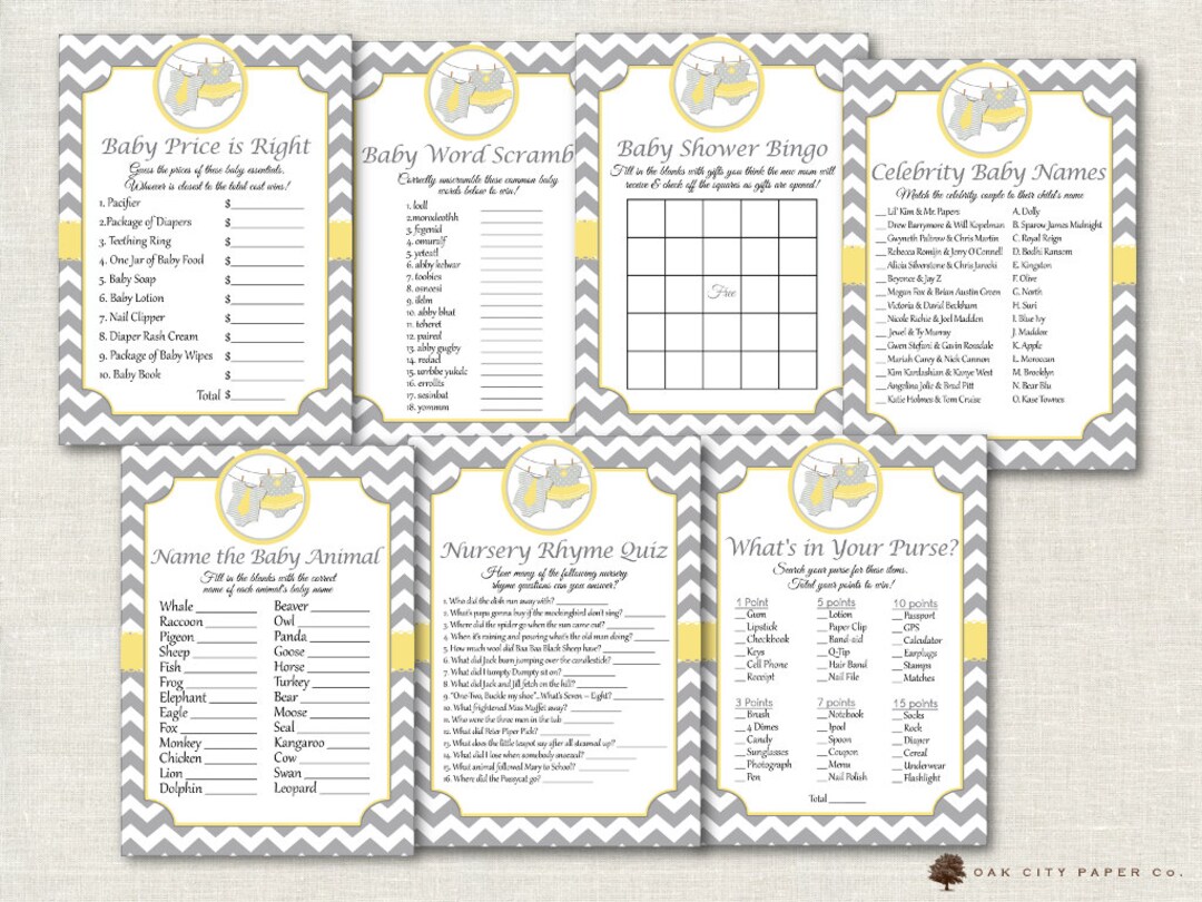 Twin Baby Shower Games - Twin Shower Games, Baby Shower Games, Twin Boy ...