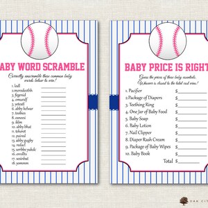 Baseball Baby Shower Games - Baseball Shower Games, Softball Baby ...