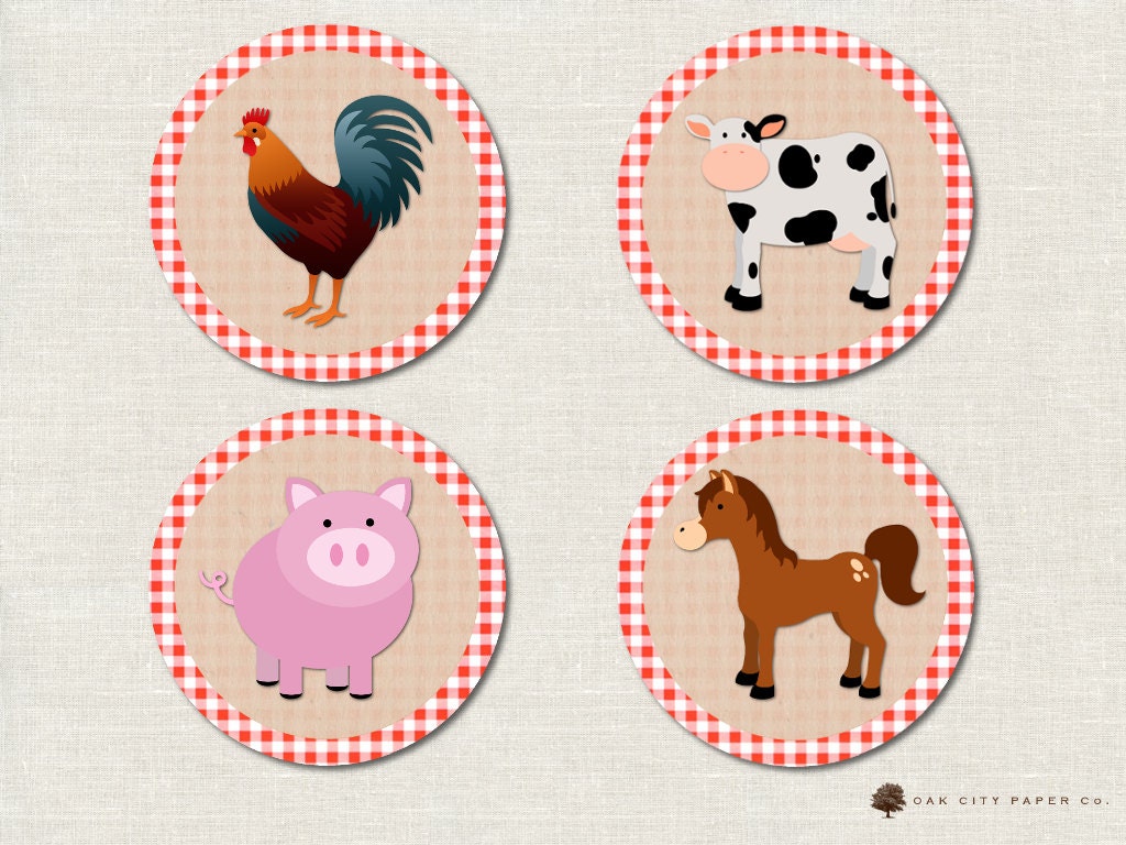 farm-animal-cupcake-topper-barnyard-animal-cupcake-topper-etsy