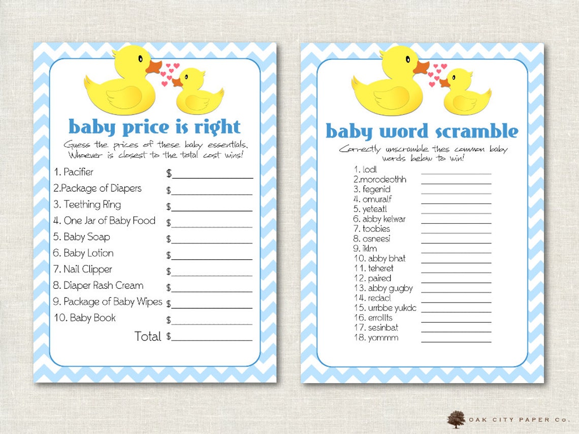 Rubber Ducky Baby Shower Games - Rubber Duck Baby Shower Games, Ducky