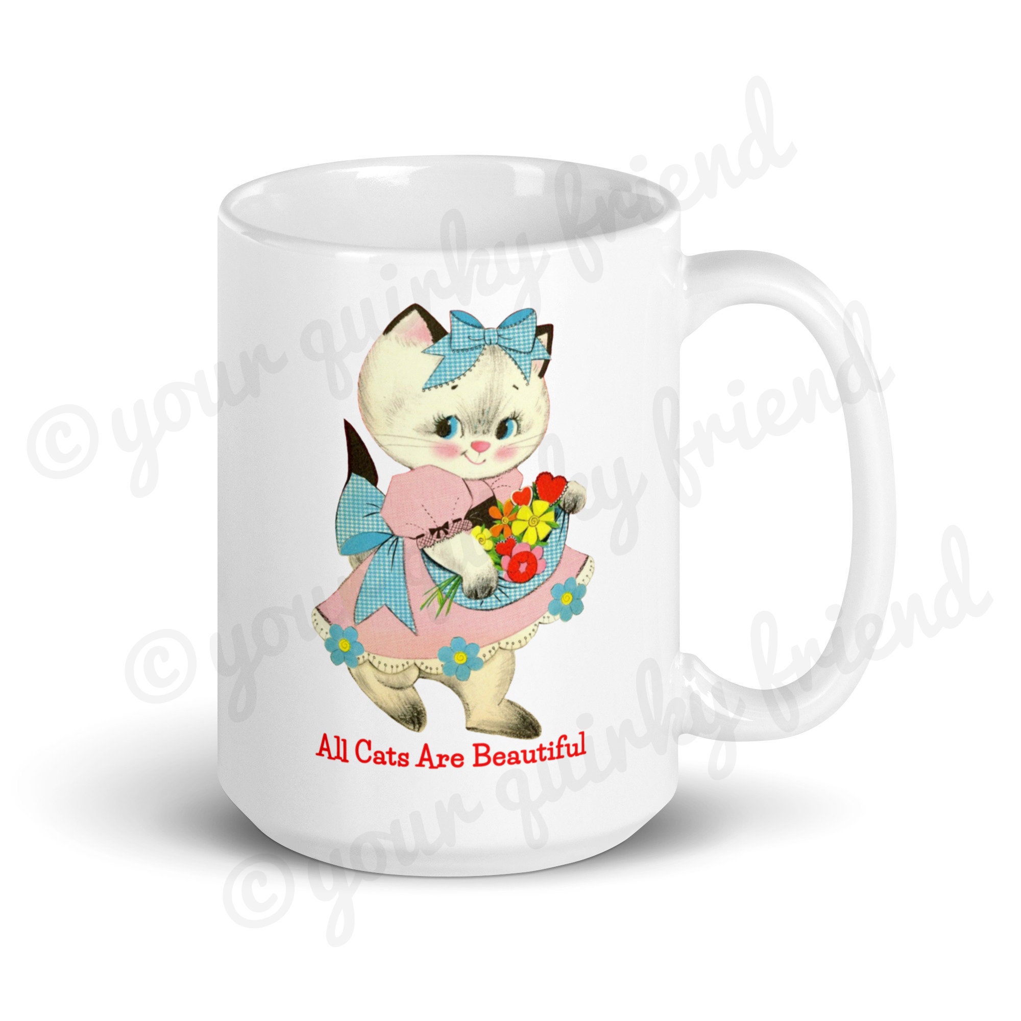 Mug Vintage Grenouille Et Poisson - Décor Kitsch étang Tropical, Occasion