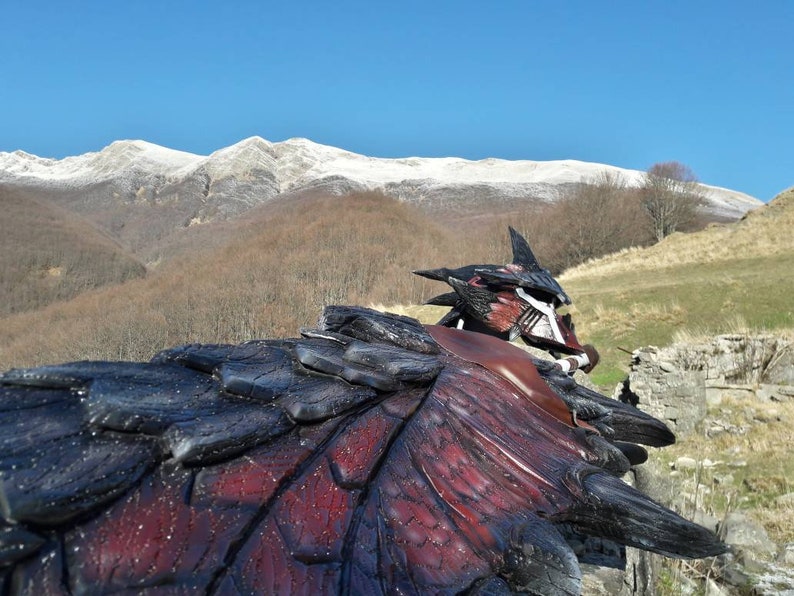 Épée à feu Rathalos du chasseur de monstres image 5