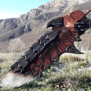 Épée à feu Rathalos du chasseur de monstres image 1