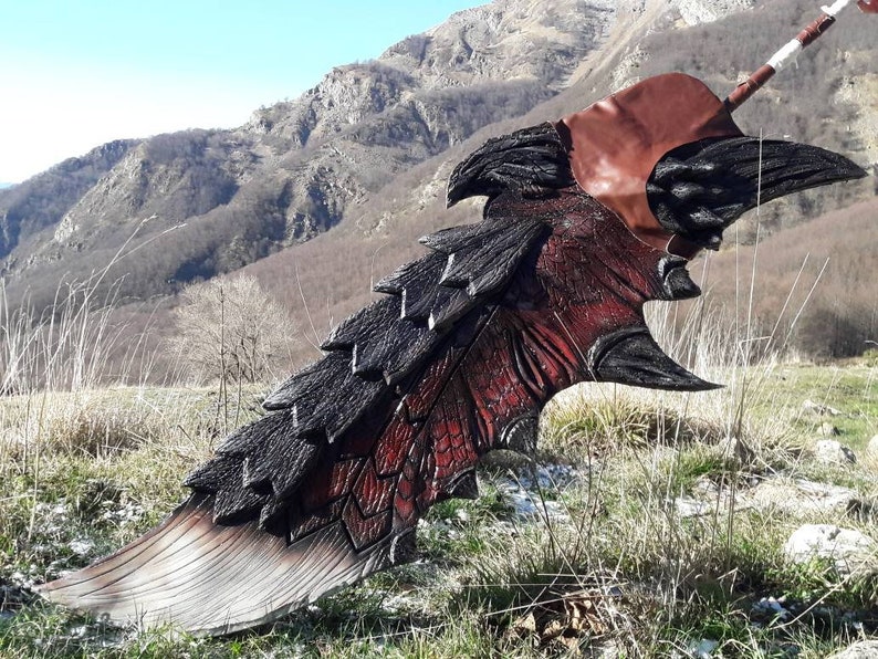 Épée à feu Rathalos du chasseur de monstres image 1