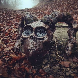 Shaman mask druid celtic fantasy horror