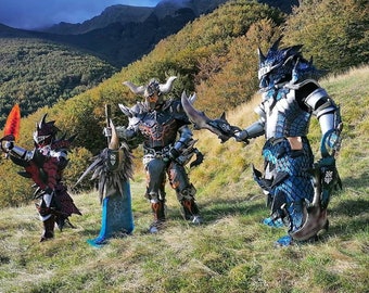 Monster hunter armor cosplay