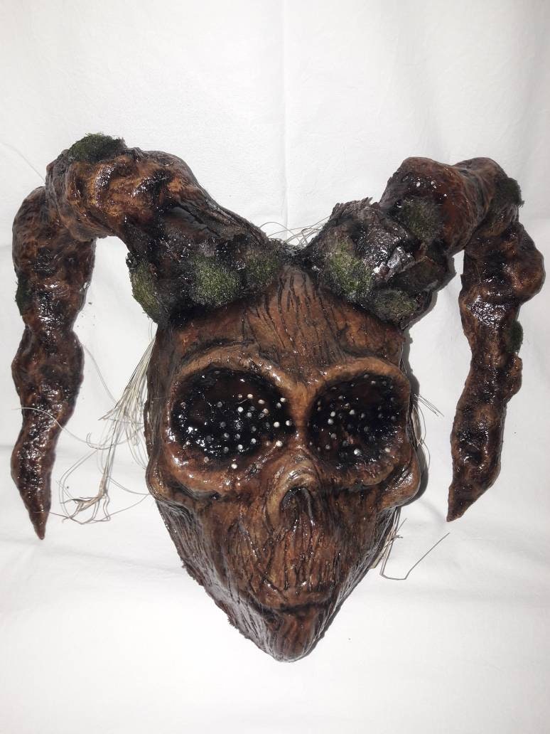 シャーマンマスク ドルイド ケルト ファンタジー ホラー - Etsy 日本