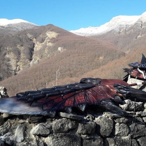 Épée à feu Rathalos du chasseur de monstres image 6