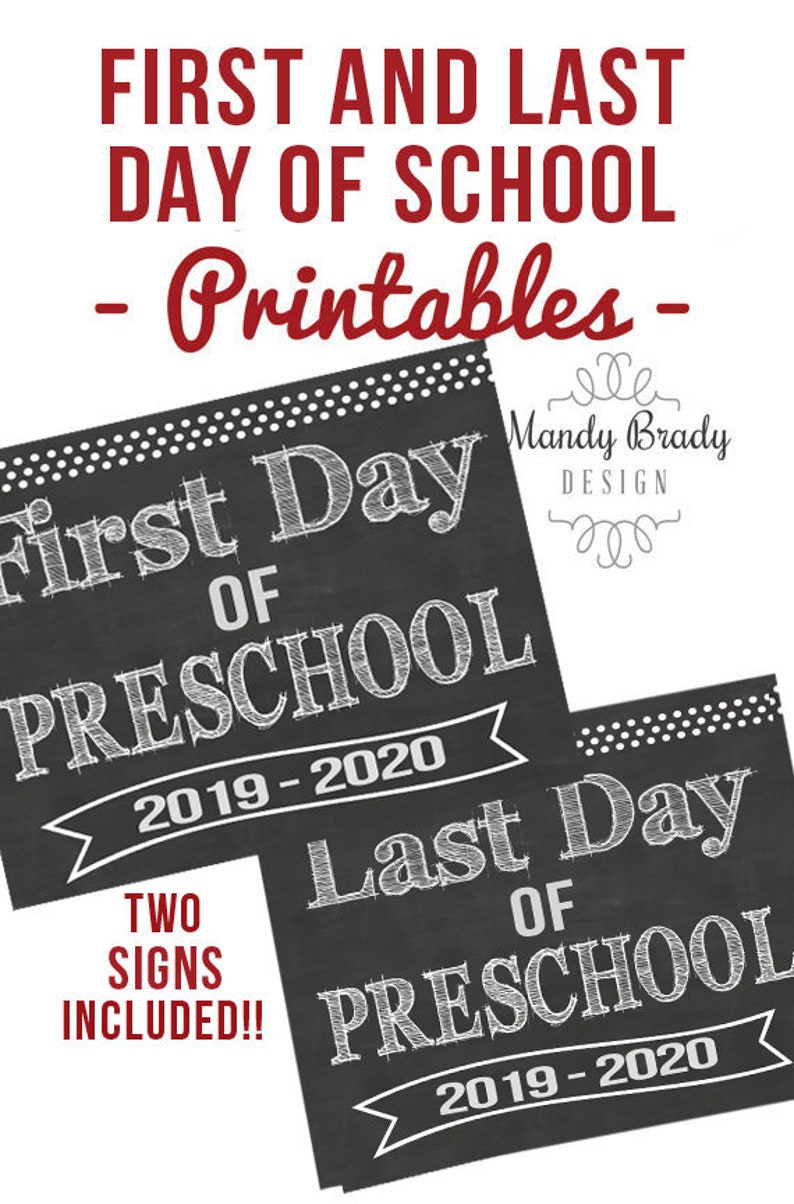 Initially Working day of Preschool Printable Signs or symptoms Past Working day Pre college or university Back again toward Higher education 2019 Prompt Obtain Chalkboard Preschool Electronic History graphic relating to First Day of Preschool Printable known as 1st Working day of Preschool Printable Indications Previous Working day Pre college Back again in direction of University 2019 Fast Down load Chalkboard Preschool Electronic Record