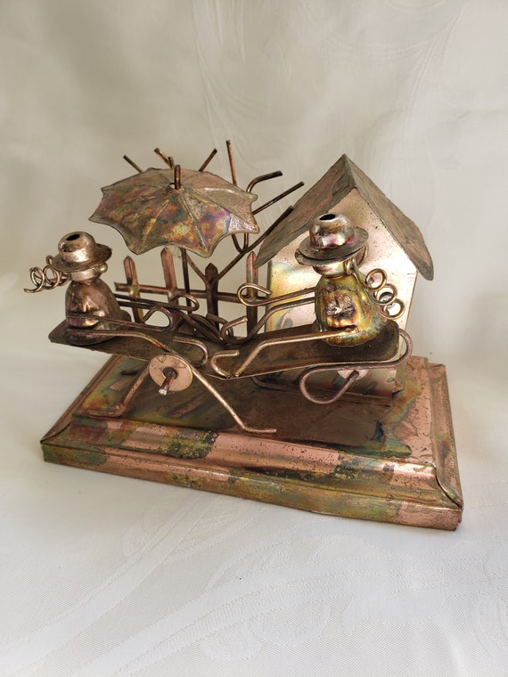 copper music box