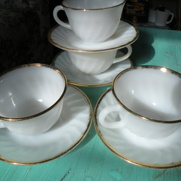 Fire King Gold Trim Etsy