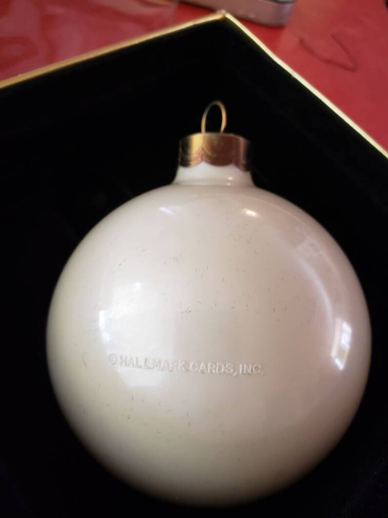 Hallmark Christmas ornament 1978 Tree Trimmer collection Charlie Brown Christmas tree