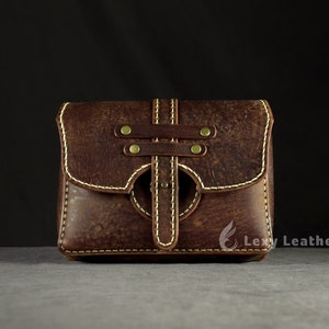 Gürteltasche Schnittmuster - Leder Schnittmuster - Ledertasche Schnittmuster - Leder Minimalist Schnittmuster - Pdf Download