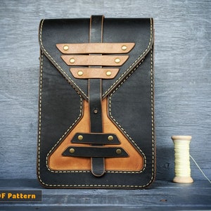 Leather Crossbody Bag Pattern - Shoulder Bag Pdf - Leather Bag Pattern - Pdf Download