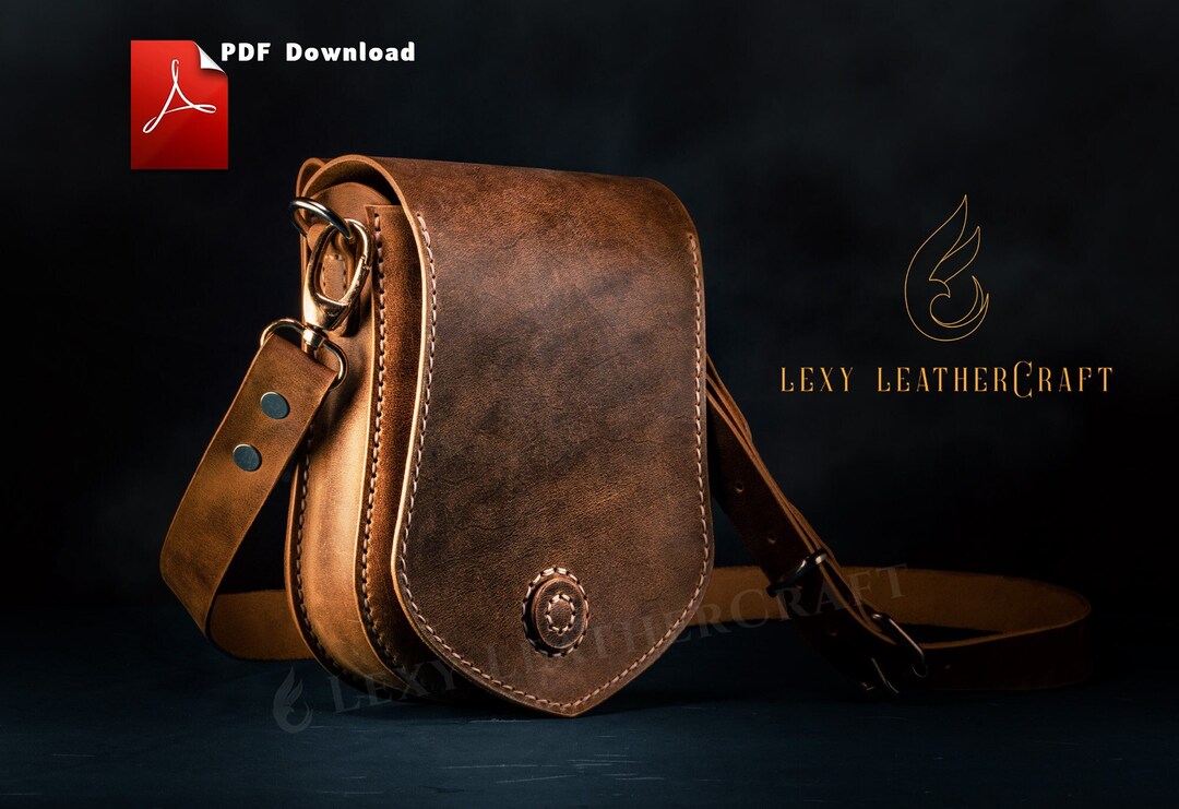 Leather Pouch Pattern Leather Pattern Bag Template Leather Bag Leather Pouch Pattern Leather Pattern Bag Template Leather Bag