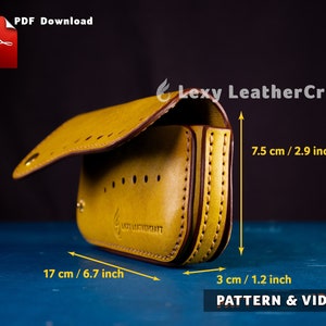 Sunglasses Case Pattern Glasses Case Pattern Leather DIY PDF Download ...