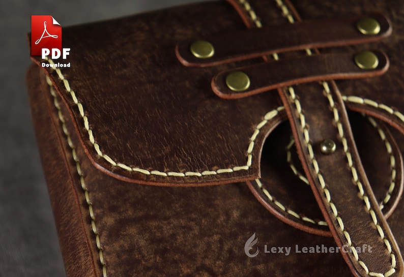 Belt Pouch Pattern Leather Pattern Leather Bag Pattern - Etsy