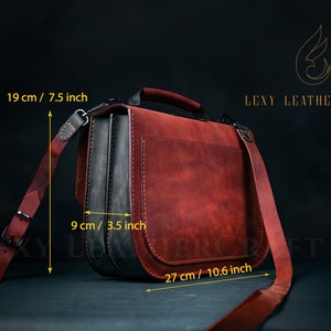 Bag Pattern Leather Bag Template Satchel Bag Pdf Crossbody Bag