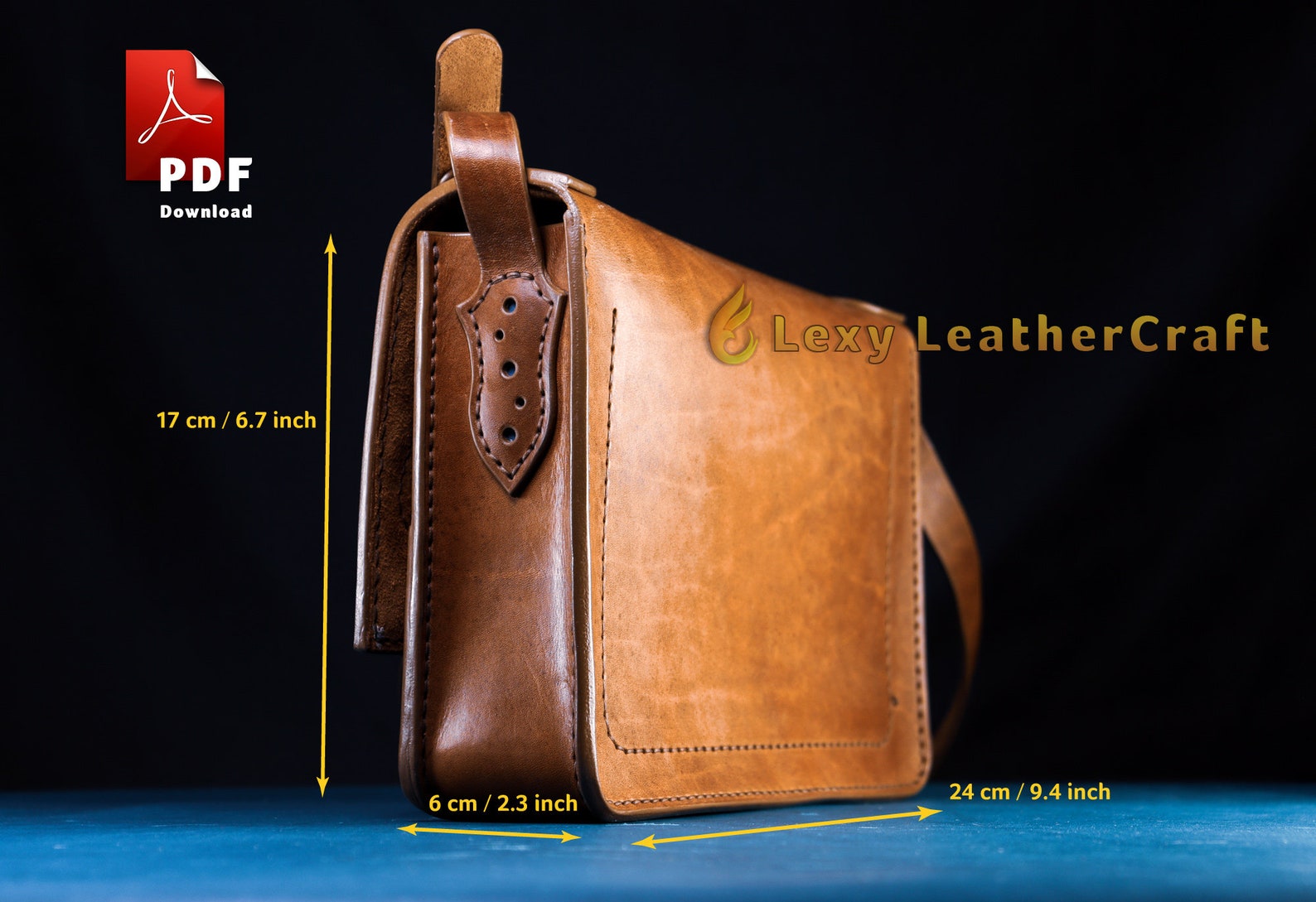 Leather Bag Pattern Vintage Bag Pattern Purse Pattern Etsy