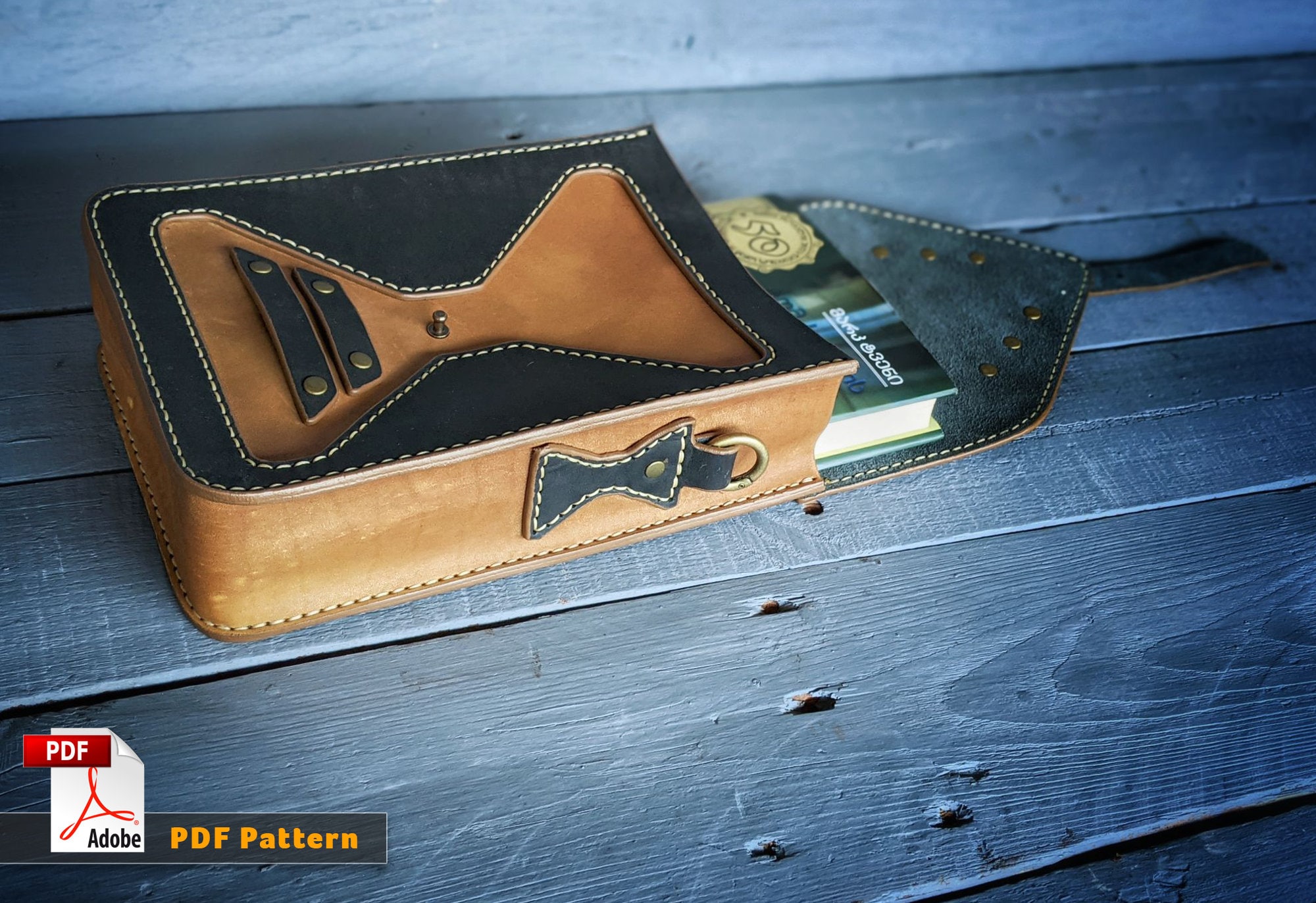 Leather Crossbody Bag Pattern - Shoulder Bag Pdf - Leather Bag Pattern ...