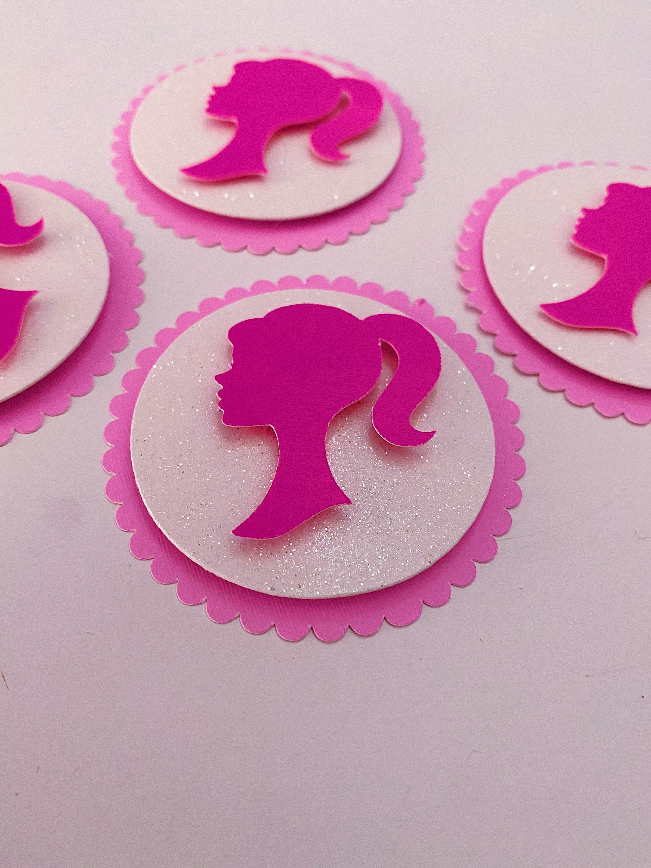 Barbie Party Cupcake Toppers vrogue.co