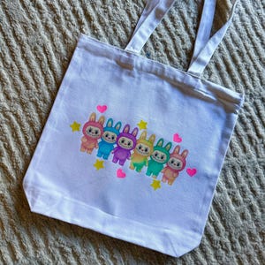 Labubu Tote Bag | Labubu Accessories | Labubu Bag | Labubu Inspired Bag